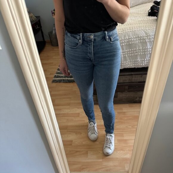 Good American Denim - Good American High Waist Good Legs Skinny Jeans Size 6/28